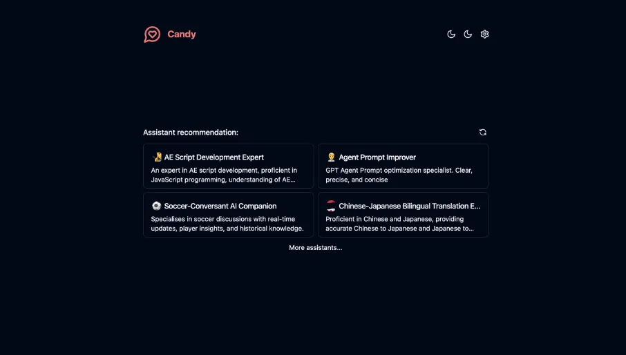 A screenshot of https://candy.arvrtise.com